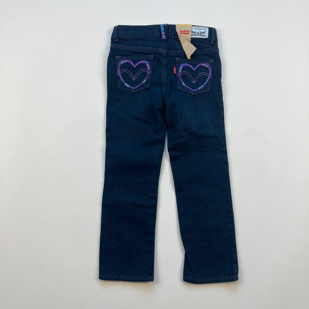 Levi's Slim Straight Jeans - Size 4T - Pitter Patter Boutique