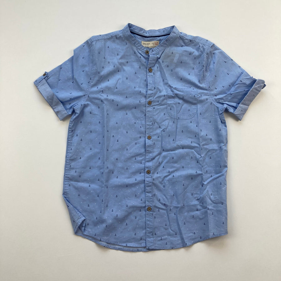 Zara Button Up Shirt - Size 11/12Y - Pitter Patter Boutique