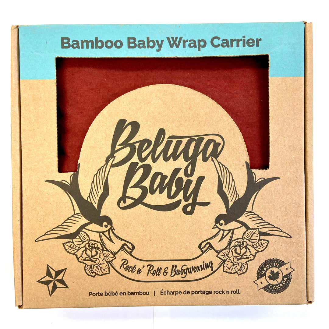 Beluga Baby - Bamboo Baby Wrap Carrier - Pitter Patter Boutique