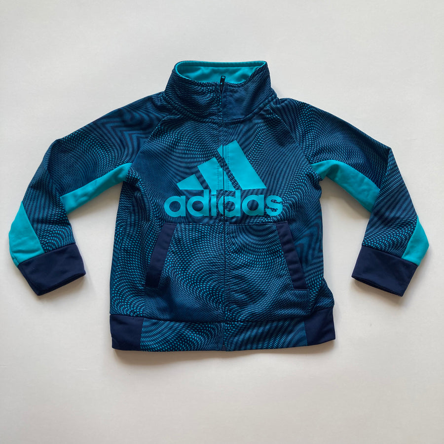 Adidas Track Jacket - Size 2 Toddler - Pitter Patter Boutique