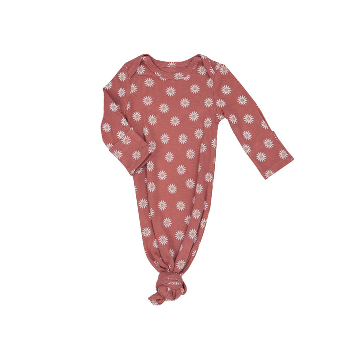Angel Dear - Organic Cotton & Modal Knotted Gown (0-3 Months)