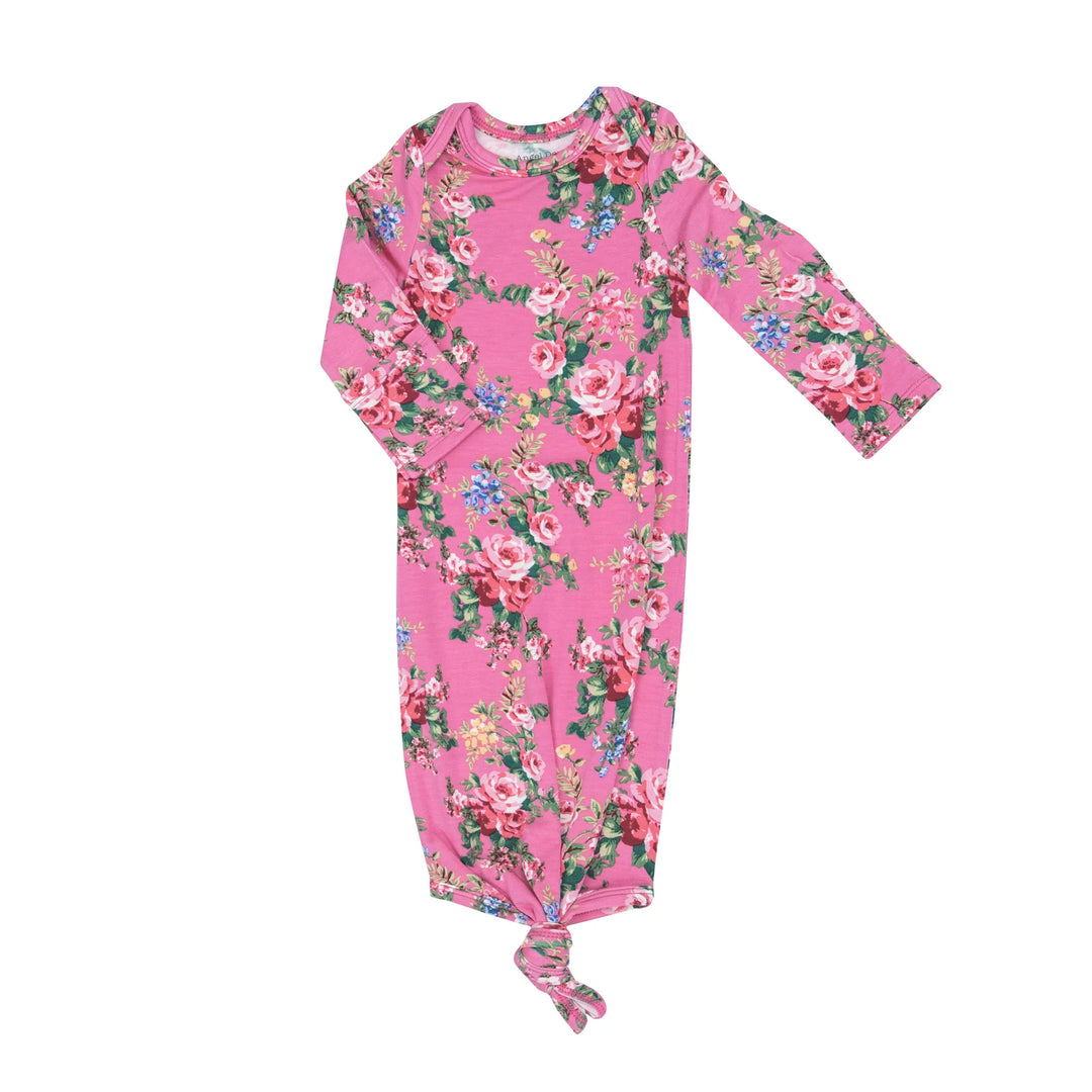 Angel Dear - Bamboo Knotted Gown - Pitter Patter Boutique