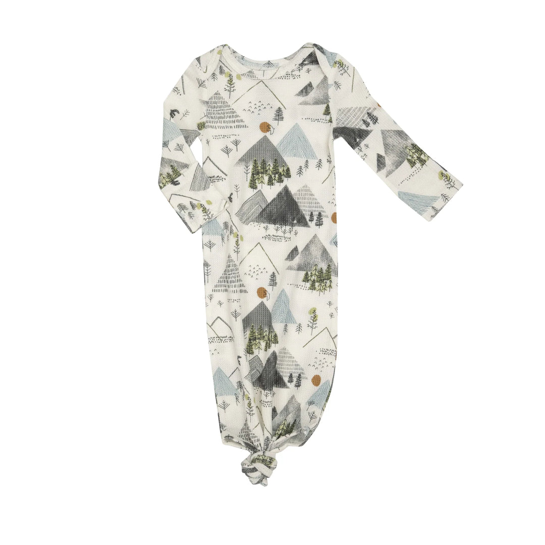 Angel Dear - Organic Cotton & Modal Knotted Gown (0-3 Months)