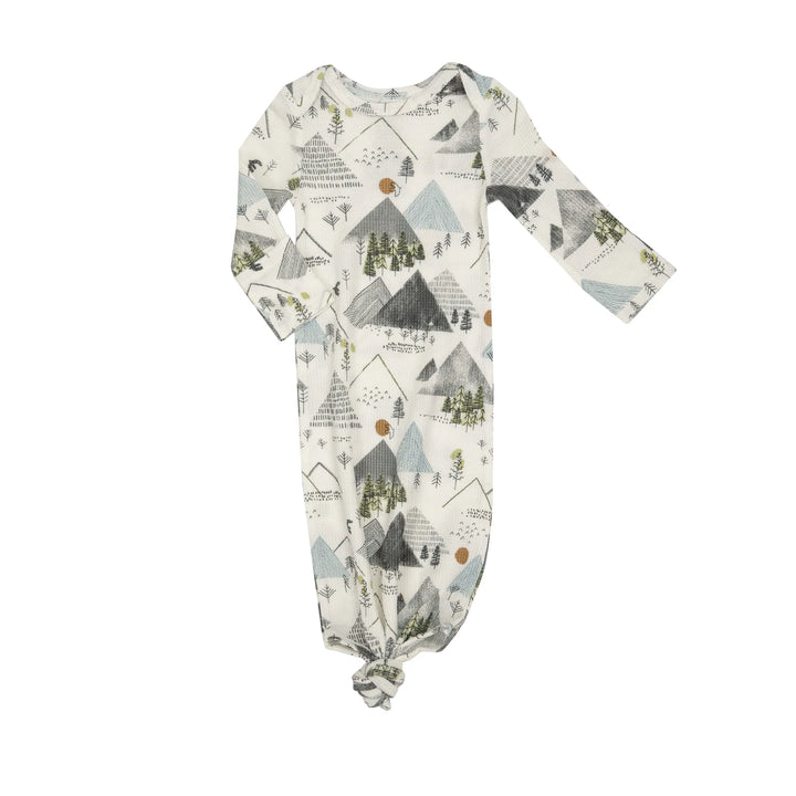 Angel Dear - Organic Cotton & Modal Knotted Gown (0-3 Months)