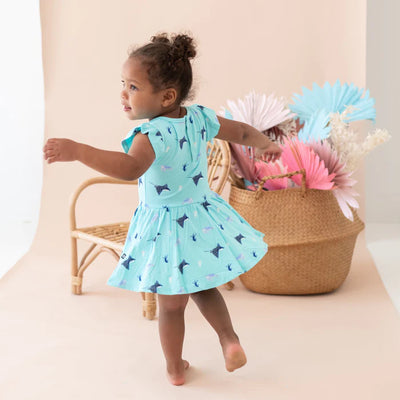 Kyte Baby - Twirl Bodysuit Dress - Pitter Patter Boutique