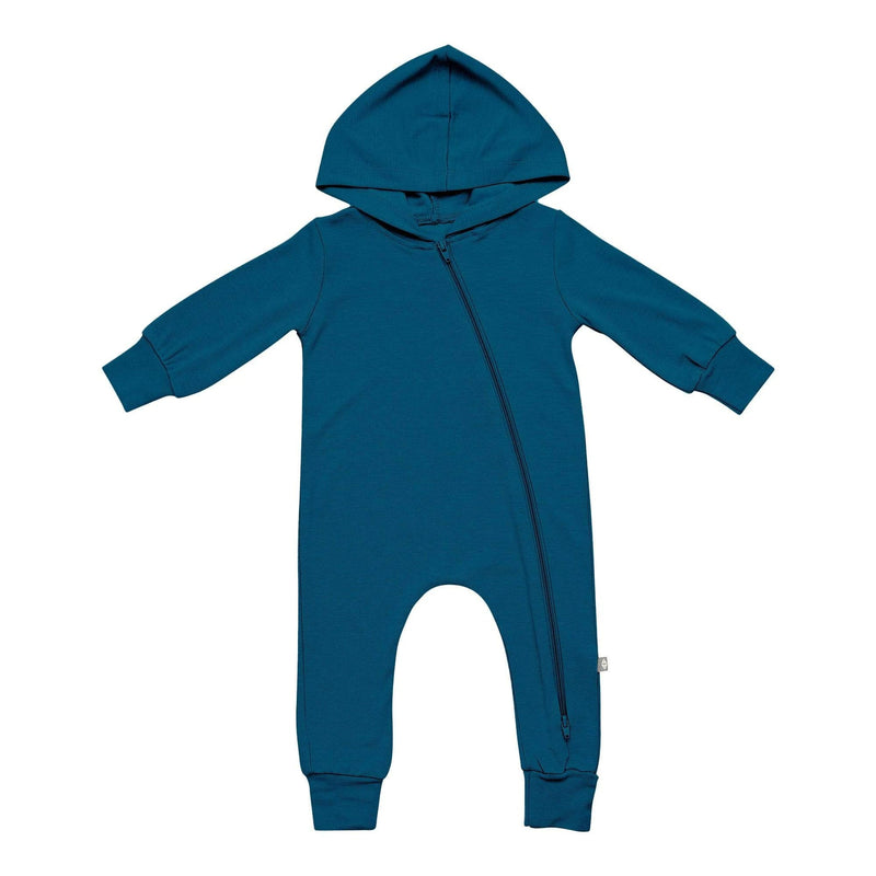 Kyte Baby - Bamboo Jersey Hooded Zippered Romper - Pitter Patter Boutique