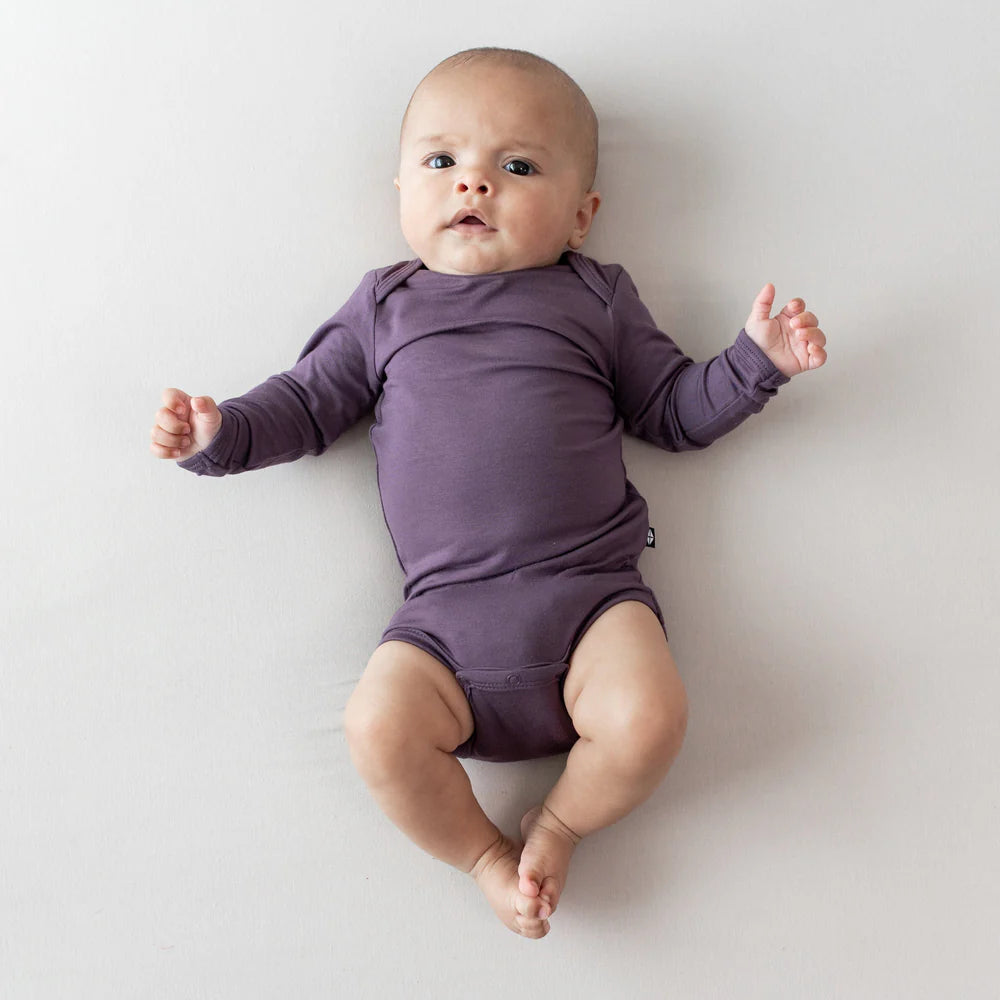 Kyte Baby - Long Sleeve Bamboo Bodysuit (NB, 0-3m, 3-6m)