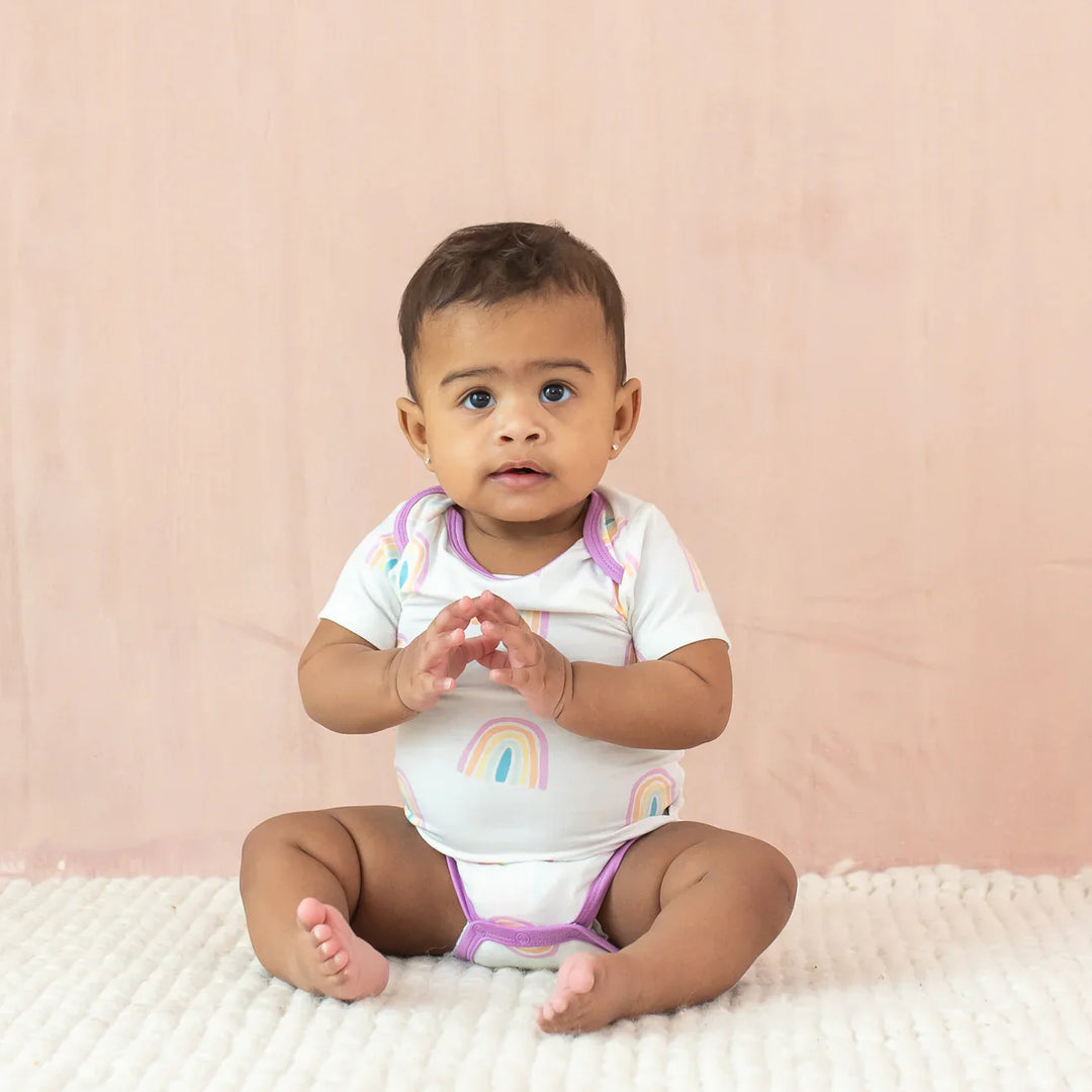 Kyte Baby - Short Sleeve Bamboo Bodysuit (12-18M & 18-24M)