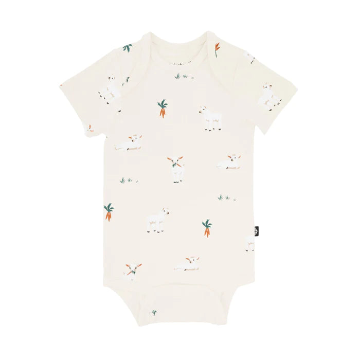 Kyte Baby - Short Sleeve Bamboo Bodysuit (6-12 Months)