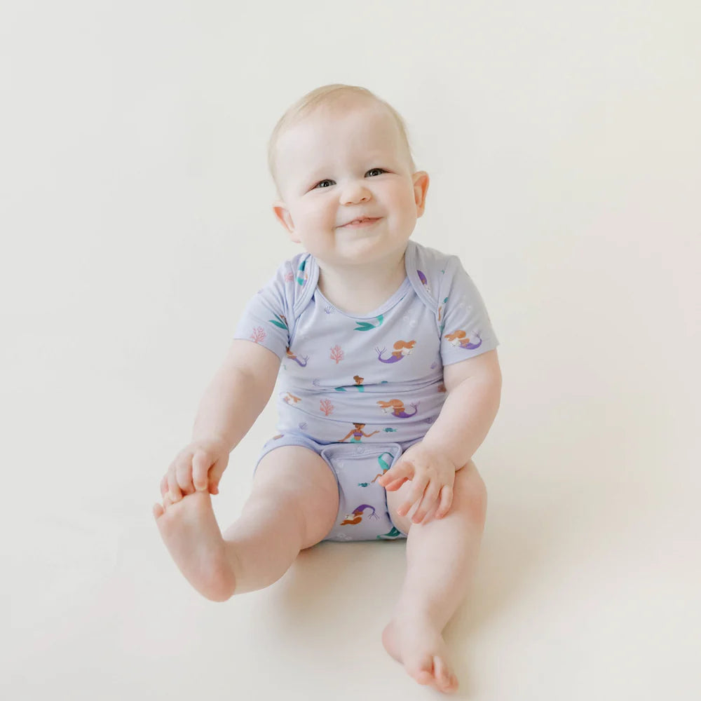 Kyte Baby - Short Sleeve Bamboo Bodysuit (6-12 Months)