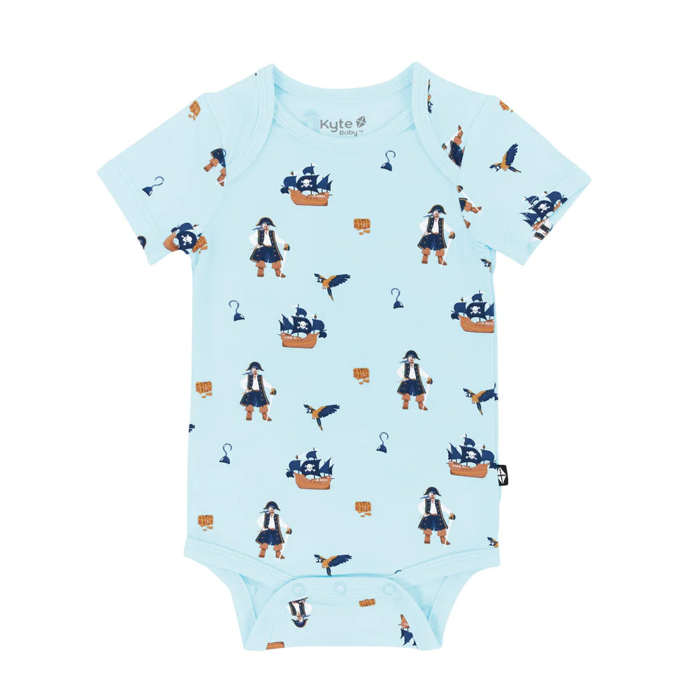 Kyte Baby - Short Sleeve Bamboo Bodysuit (6-12 Months)