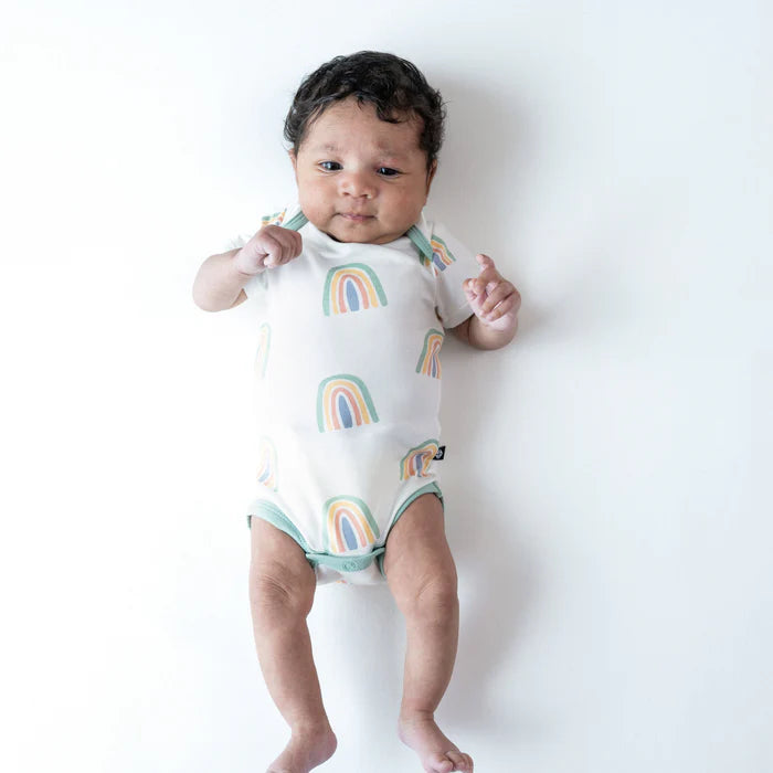 Kyte Baby - Short Sleeve Bamboo Bodysuit (6-12 Months)