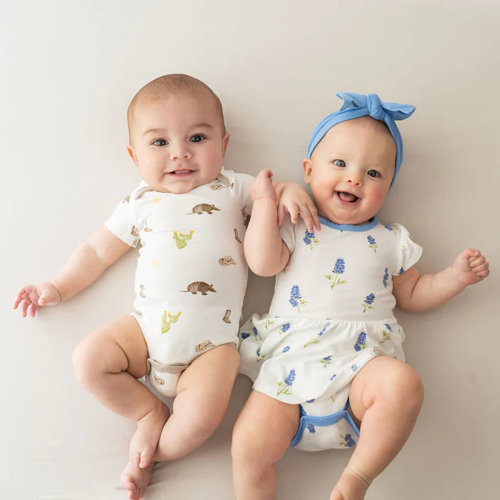 Kyte Baby - Short Sleeve Bamboo Bodysuit (6-12 Months)