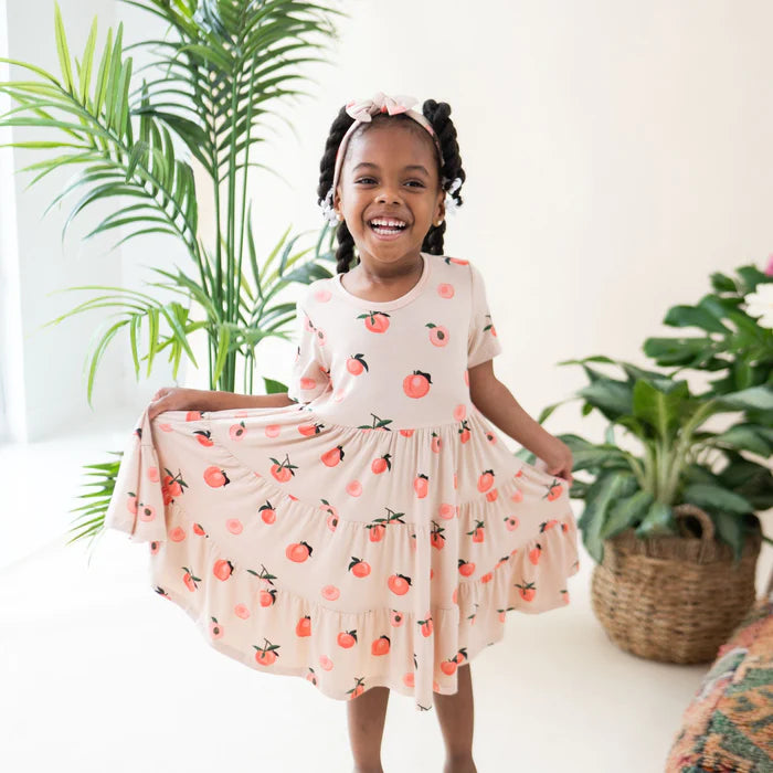 Kyte Baby - Short Sleeve Tiered Dress - Pitter Patter Boutique