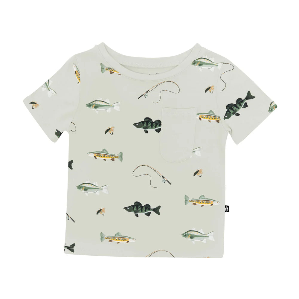 Kyte Baby - Kids Crew Neck Short Sleeve Tee (Size 12-18m to 4T)