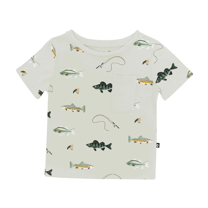 Kyte Baby - Kids Crew Neck Short Sleeve Tee (Size 12-18m to 4T)