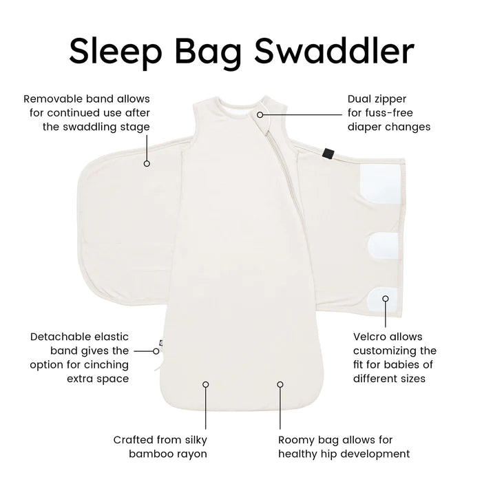 Kyte Baby Sleep Bag Swaddler - XS (NB/0-3m) - 1.0 tog - Pitter Patter Boutique