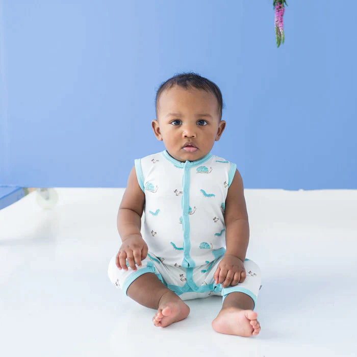 Kyte Baby Sleeveless Rompers - Baby (Zipper & Snap) - Pitter Patter Boutique