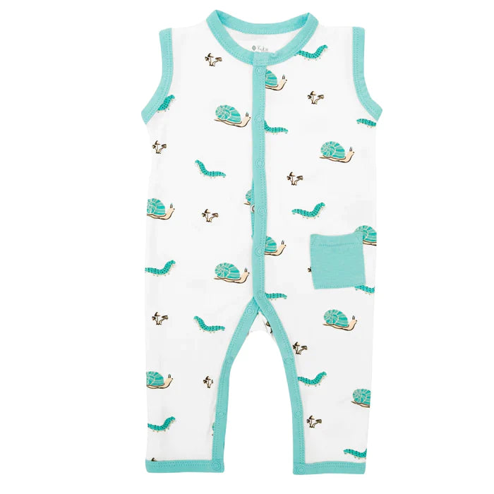 Kyte Baby Sleeveless Rompers - Baby (Zipper & Snap) - Pitter Patter Boutique