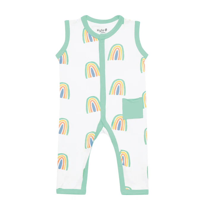 Kyte Baby Sleeveless Snap Romper - All Sizes