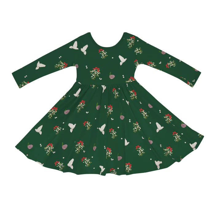 Kyte Baby - Long Sleeve Twirl Dress (18m-4T) - Pitter Patter Boutique