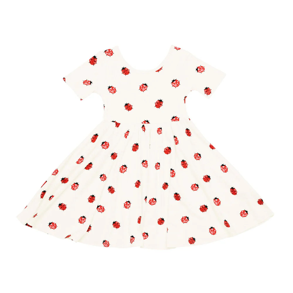 Kyte Baby - Short Sleeve Bamboo Twirl Dress (Size 4 & 5)