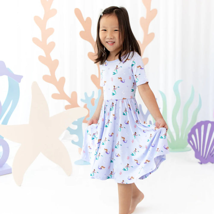 Kyte Baby - Short Sleeve Bamboo Twirl Dress (Size 6 & 7)