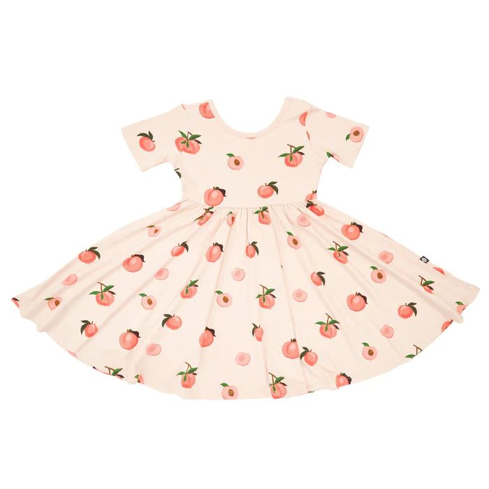 Kyte Baby - Short Sleeve Bamboo Twirl Dress (Size 4-7) - Pitter Patter Boutique