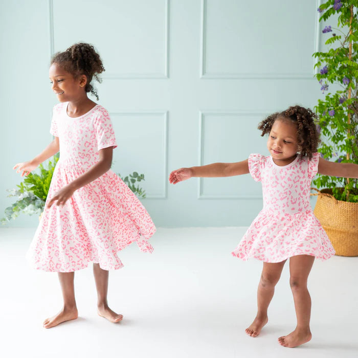 Kyte Baby - Short Sleeve Bamboo Twirl Dress (Size 4-7)