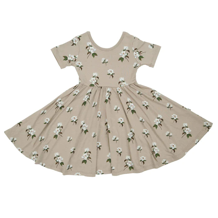 Kyte Baby - Short Sleeve Bamboo Twirl Dress (Size 4-7) - Pitter Patter Boutique