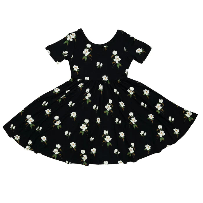 Kyte Baby - Short Sleeve Bamboo Twirl Dress (Size 4-7) - Pitter Patter Boutique