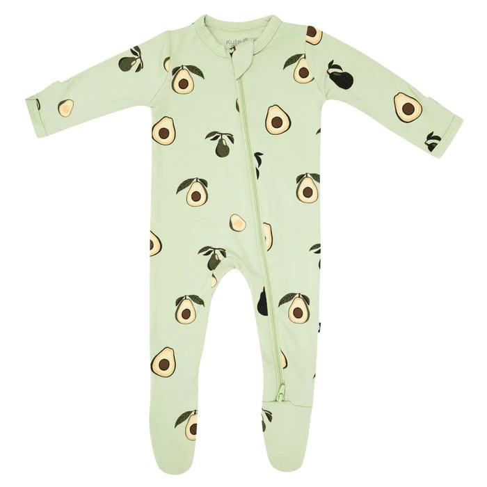 Kyte Baby - 6-12M Zippered Footie - Pitter Patter Boutique