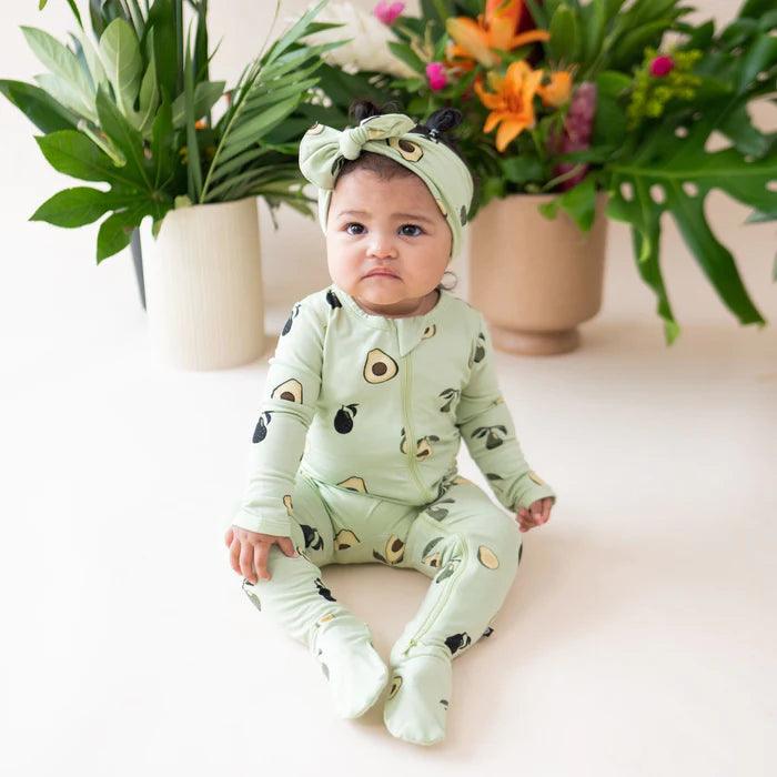 Kyte Baby - 6-12M Zippered Footie - Pitter Patter Boutique