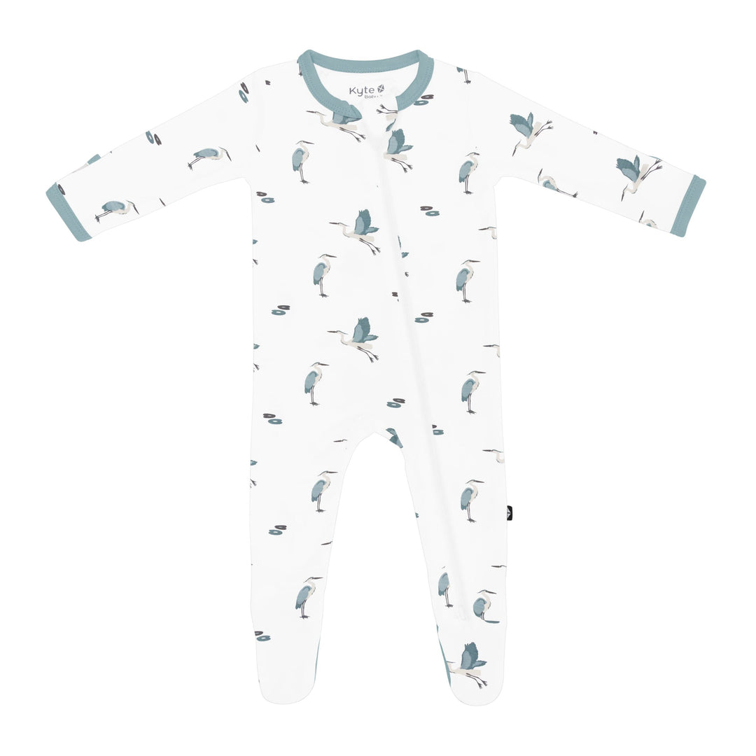 Kyte Baby - Bamboo Zippered Footie (0-3 Months)