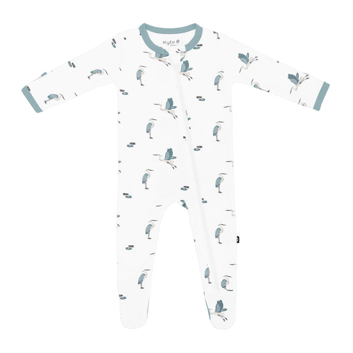 Kyte Baby - Bamboo Zippered Footie (0-3 Months)