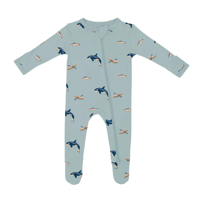 Kyte Baby - Newborn Zippered Footie - Pitter Patter Boutique