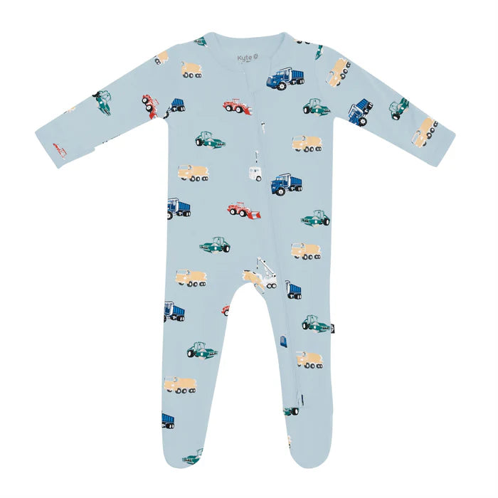 Kyte Baby - Newborn Bamboo Zippered Footie