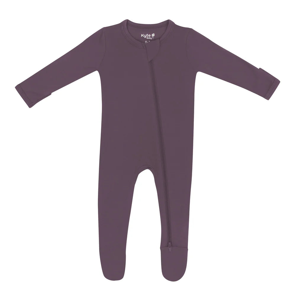 Kyte Baby - Newborn Bamboo Zippered Footie