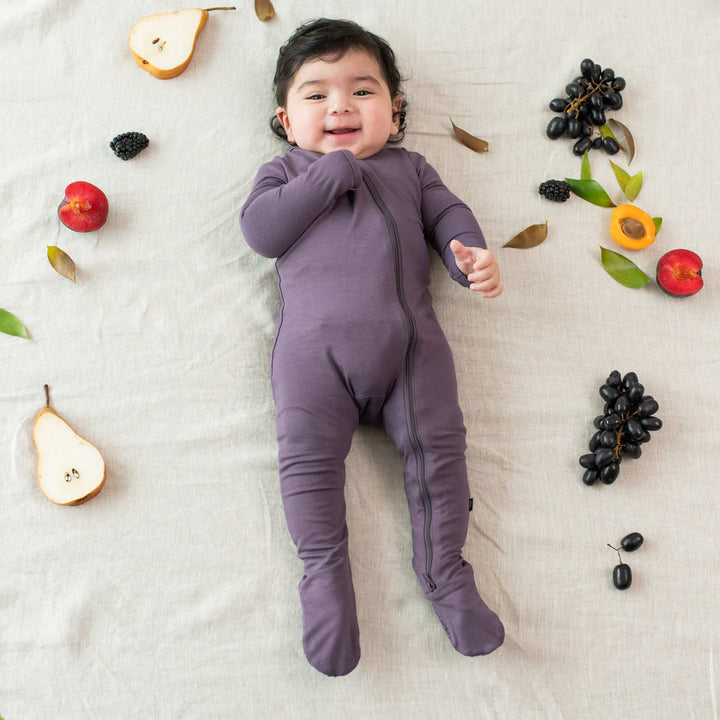Kyte Baby - Newborn Bamboo Zippered Footie