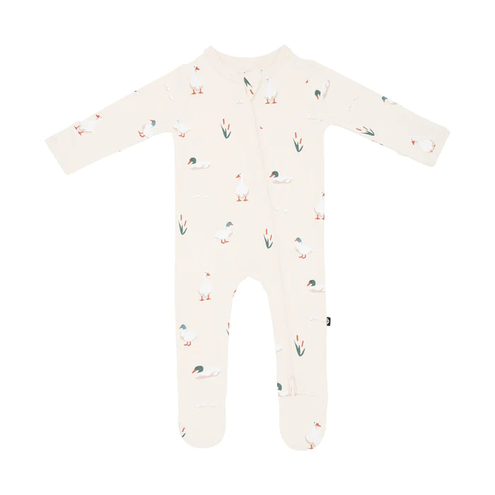 Kyte Baby -  Bamboo Zippered Footie (3-6 Months)