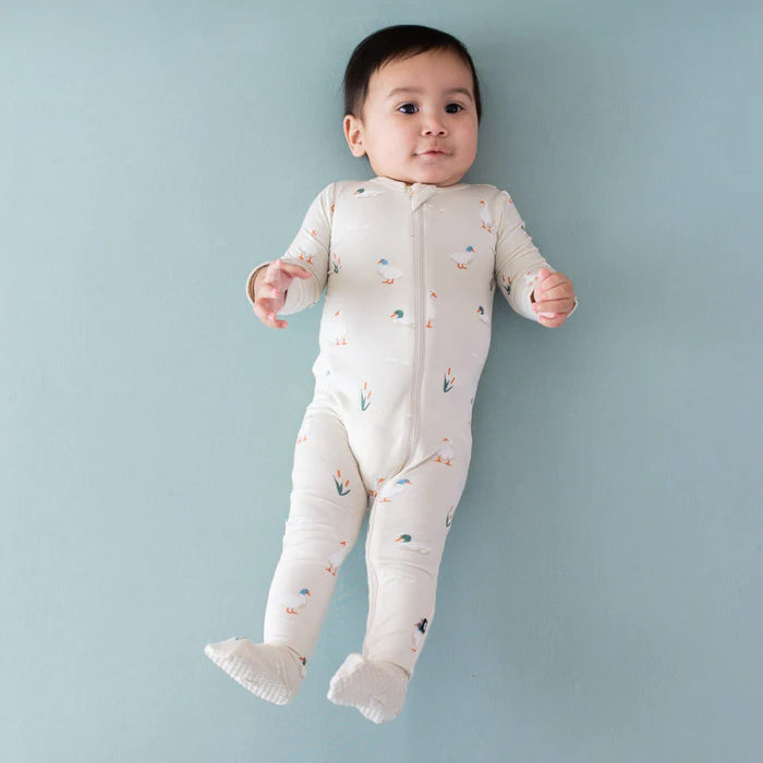 Kyte Baby -  Bamboo Zippered Footie (3-6 Months)