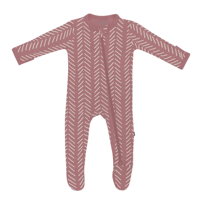 Kyte Baby -  Bamboo Zippered Footie (3-6 Months)