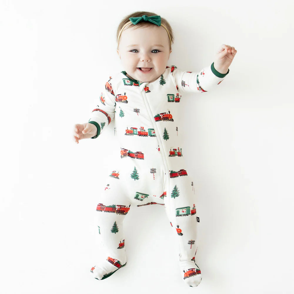 Kyte Baby -  Bamboo Zippered Footie (3-6 Months)