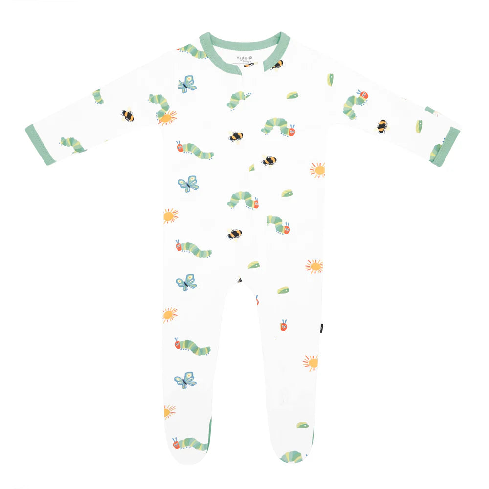 Kyte Baby - Newborn Bamboo Zippered Footie