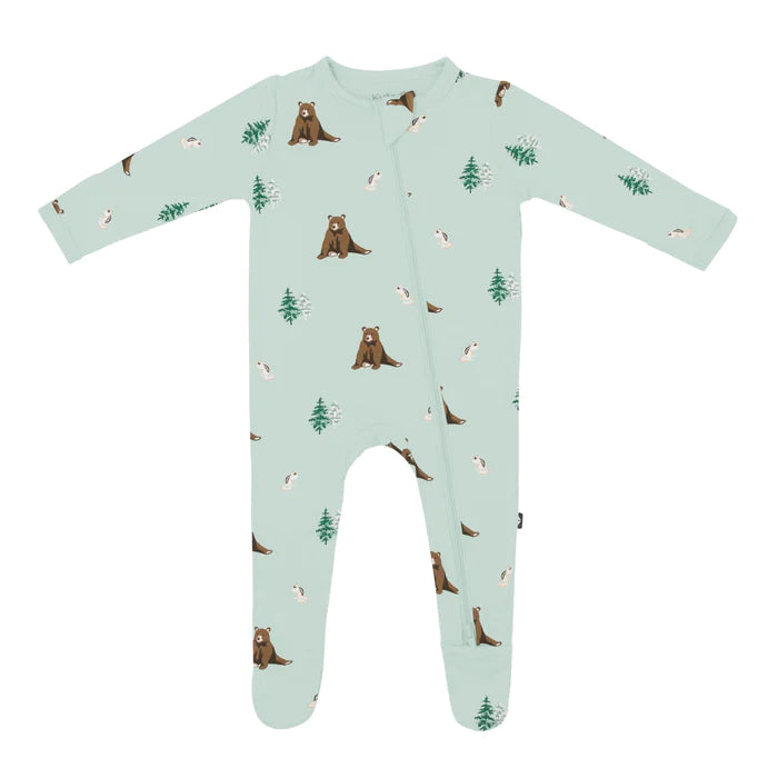 Kyte Baby - 3-6M Zippered Footie - Pitter Patter Boutique