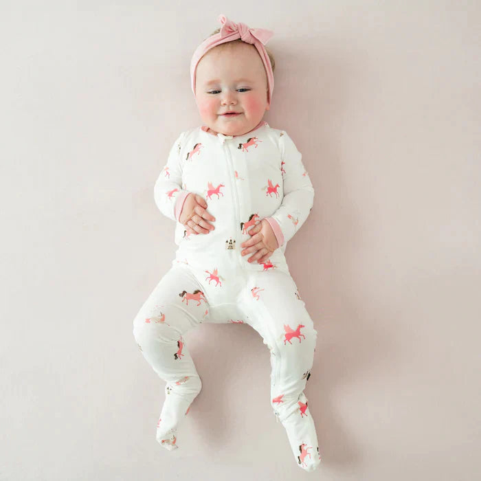 Kyte Baby - 3-6M Zippered Footie - Pitter Patter Boutique