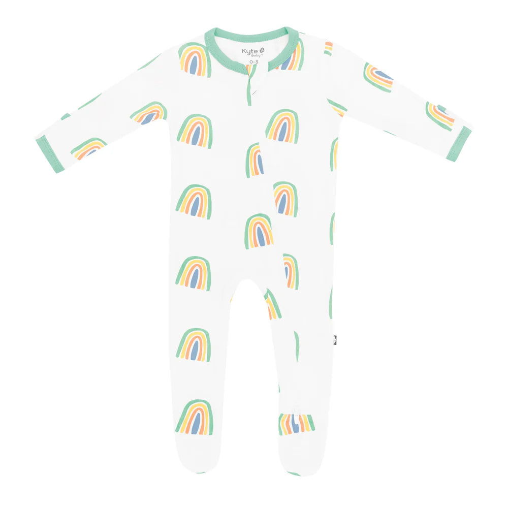 Kyte Baby - Bamboo Zippered Footie (0-3 Months)