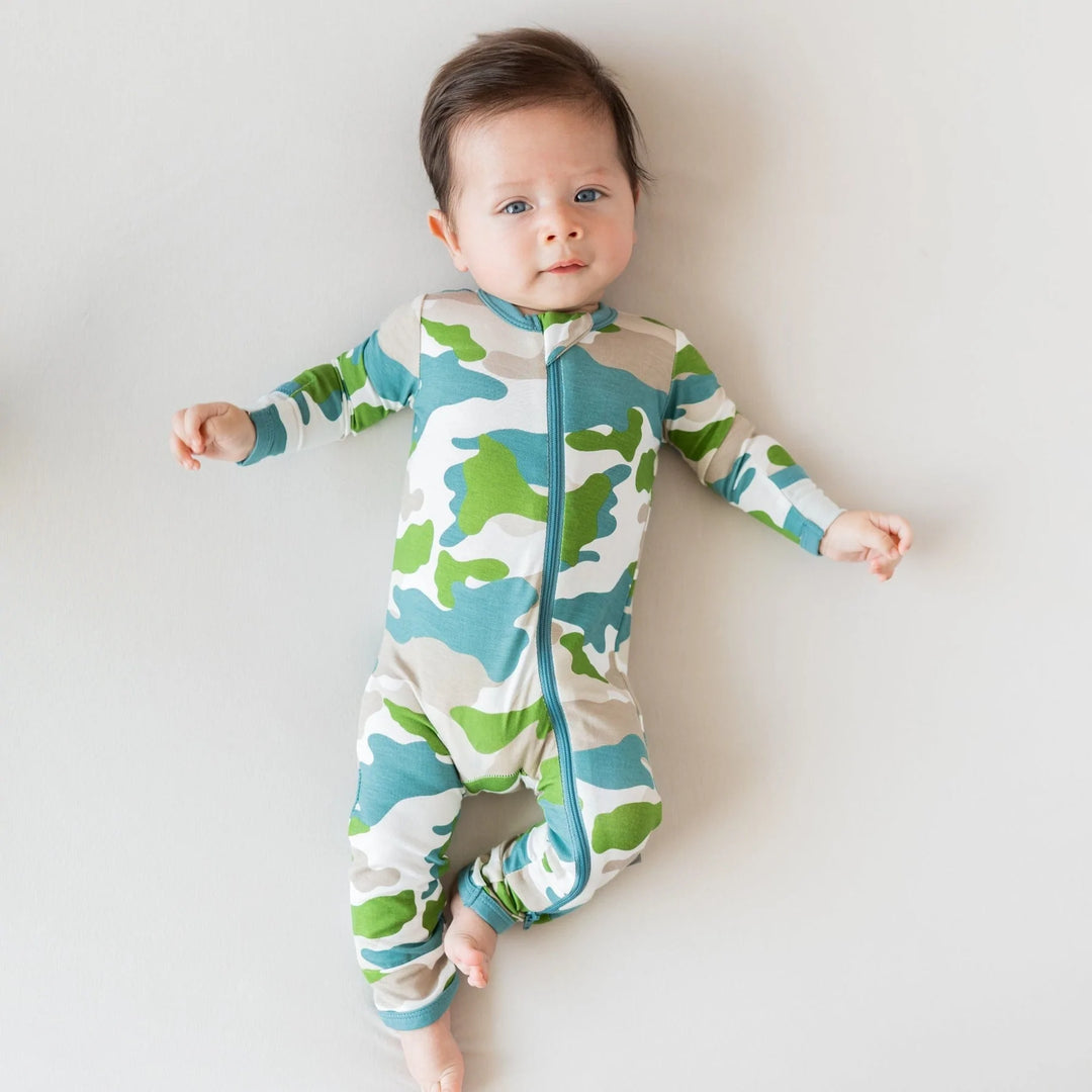 Camo romper baby hot sale