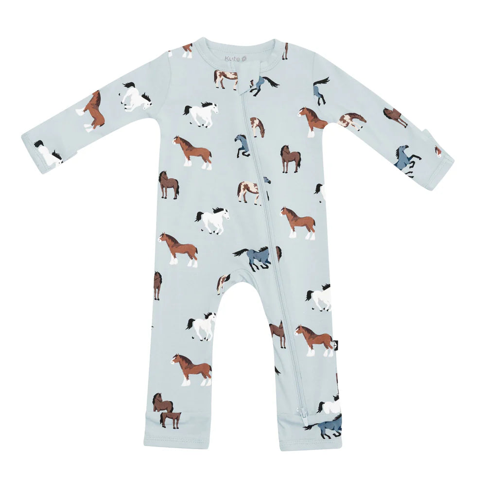 Kyte Baby - Zippered Rompers (0-3m & 3-6m)