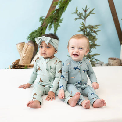 Kyte Baby - 12-18M Zippered Romper - Pitter Patter Boutique